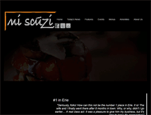 Tablet Screenshot of miscuzirestaurant.com